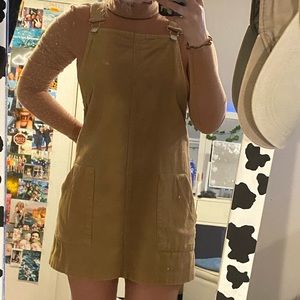 corduroy button dress